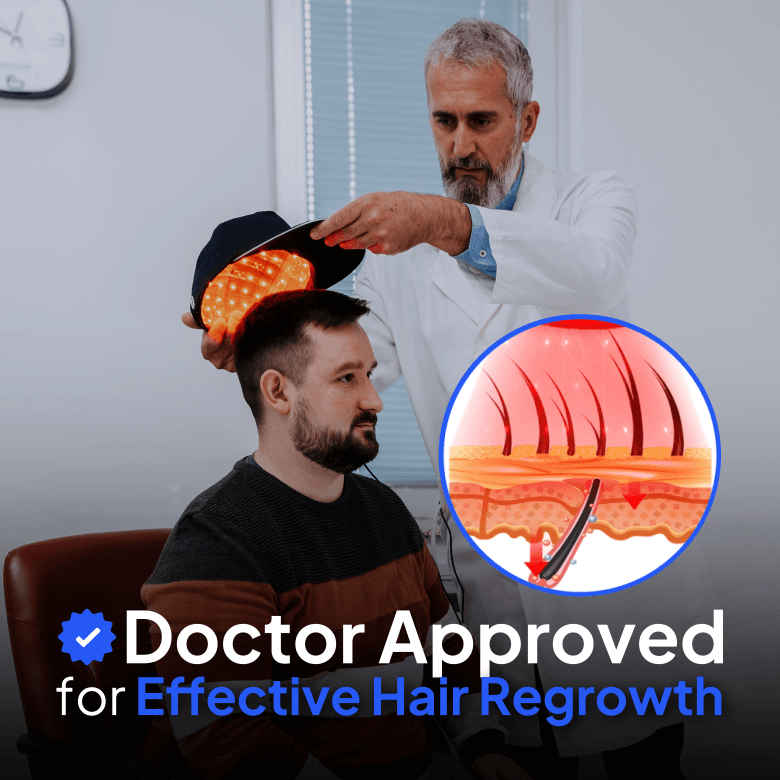 Laser Hair Regrowth Therapy Cap