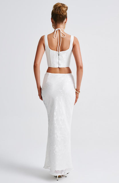 Elizabeth Maxi Skirt - Ivory