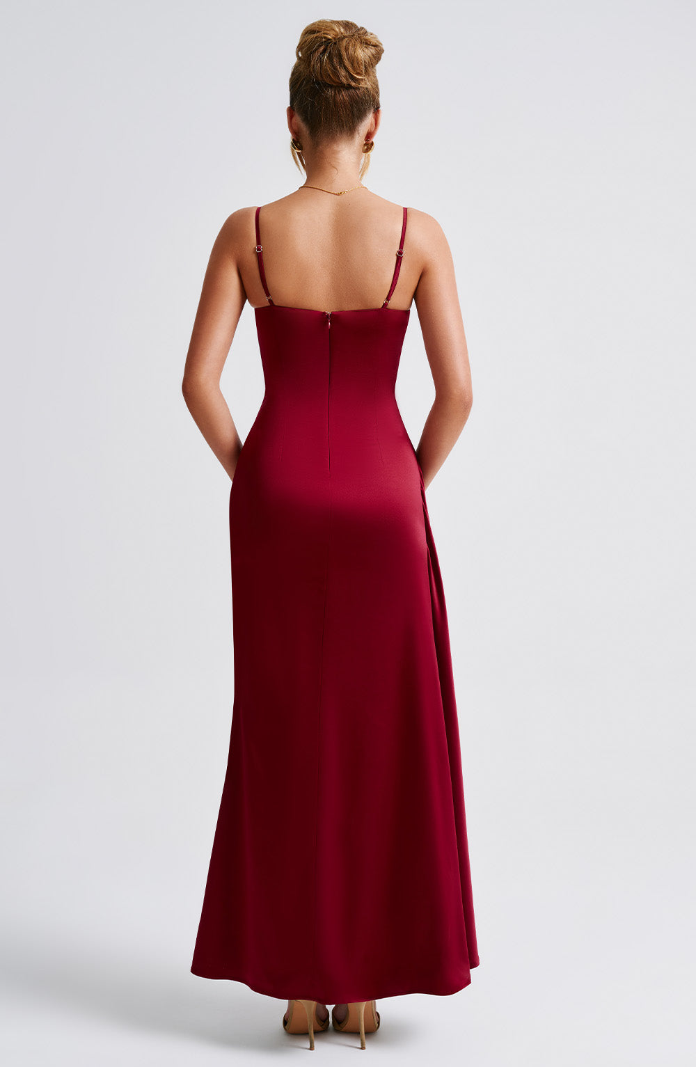 Winona Maxi-jurk - Bordeaux