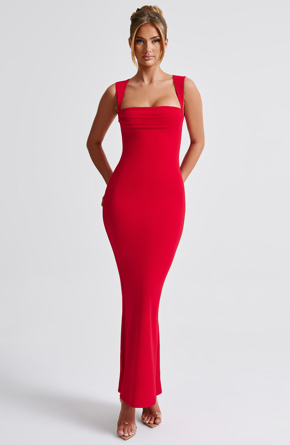 Helena Maxi-jurk - Rood