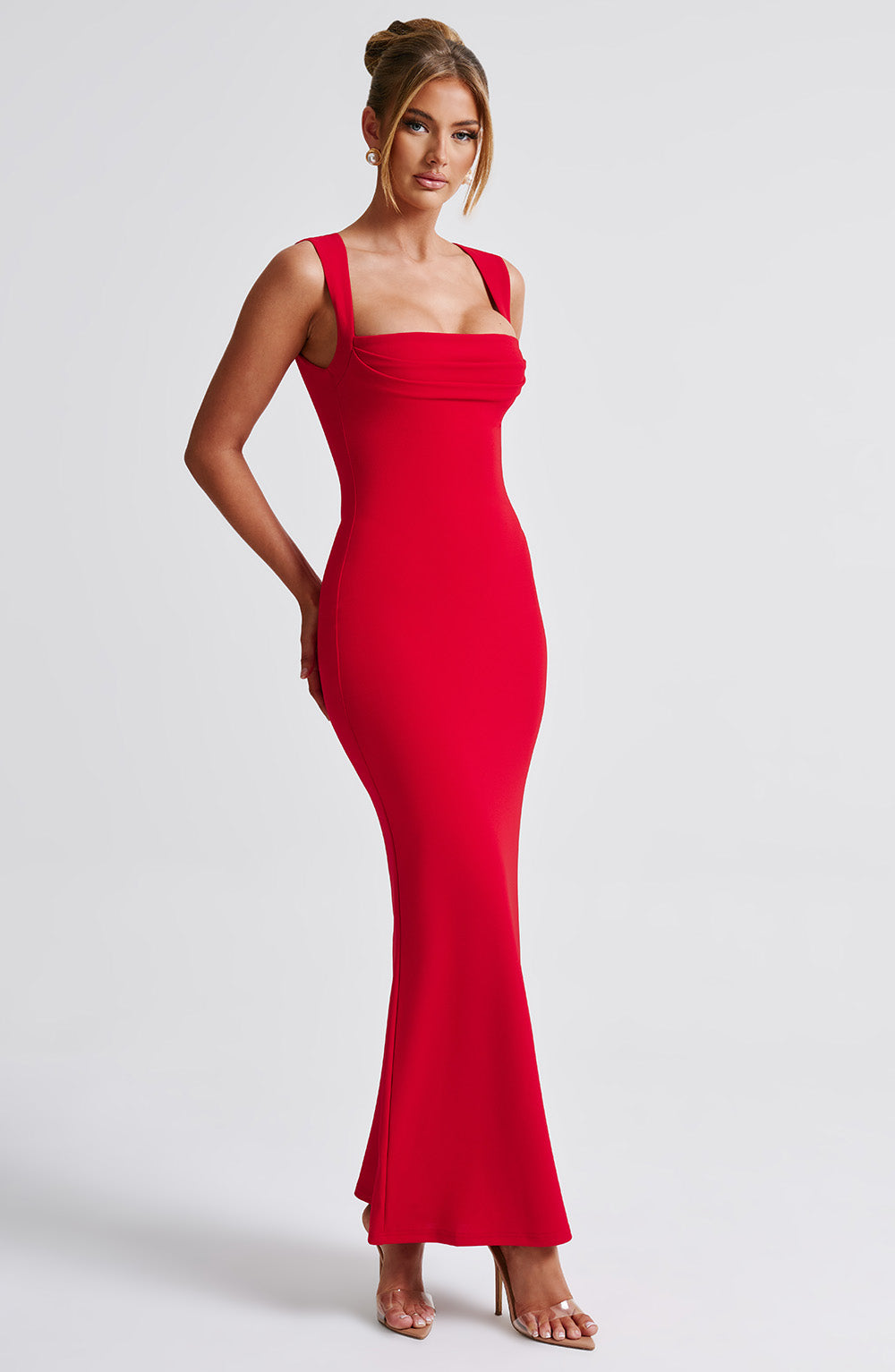 Helena Maxi Dress - Red