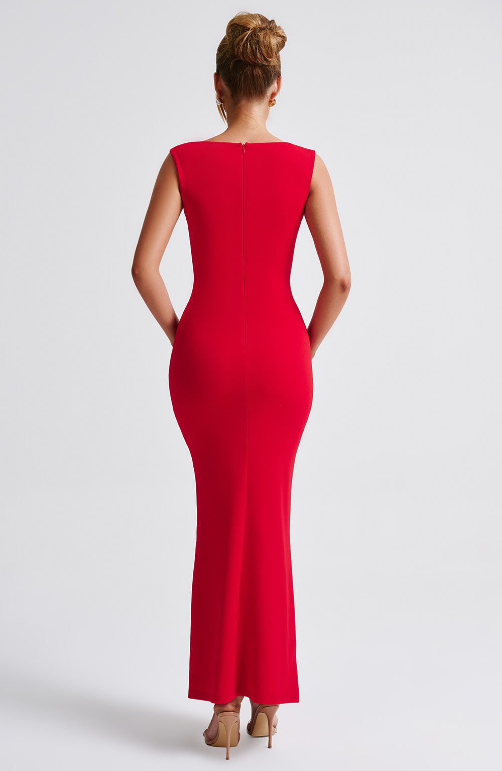 Helena Maxi-jurk - Rood