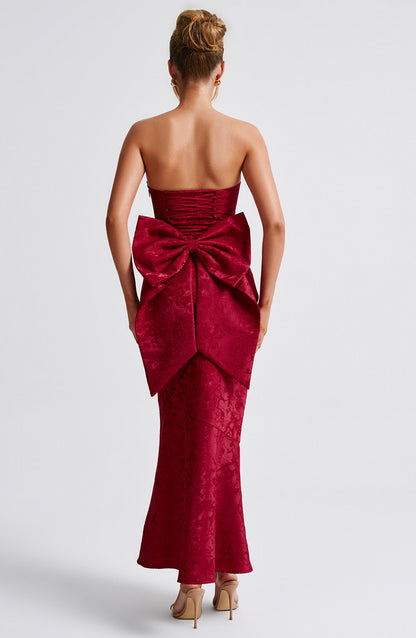 Felicity Maxi-jurk - Rood