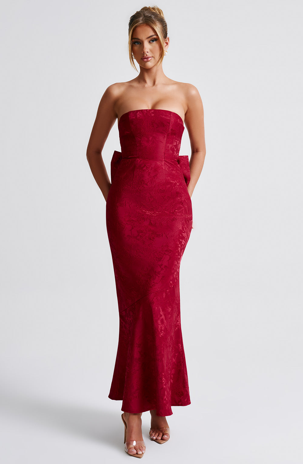 Felicity Maxi-jurk - Rood