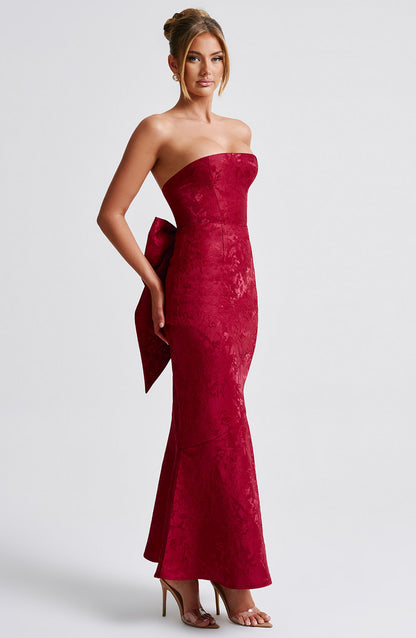 Felicity Maxi-jurk - Rood