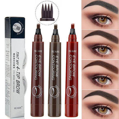 Waterproof 4 Point Eyebrow Pencil