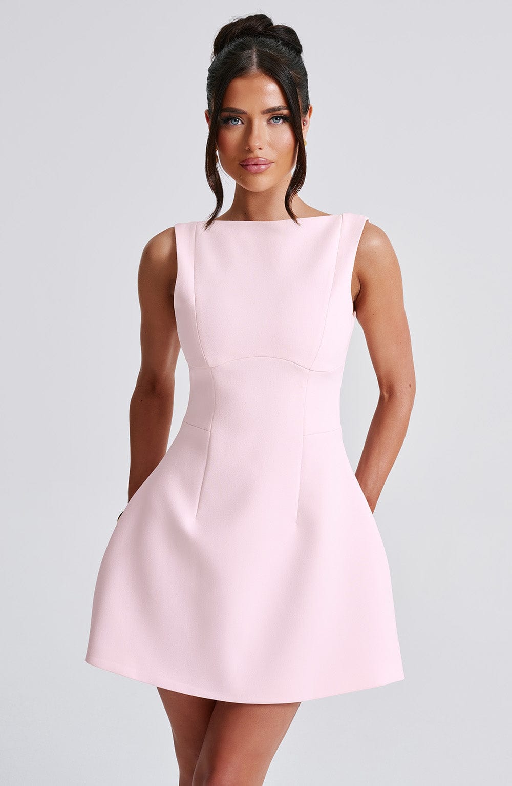 Alana Mini Dress - Blush