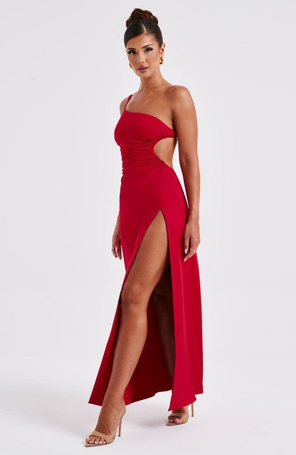 Alecia Maxi-jurk - Rood