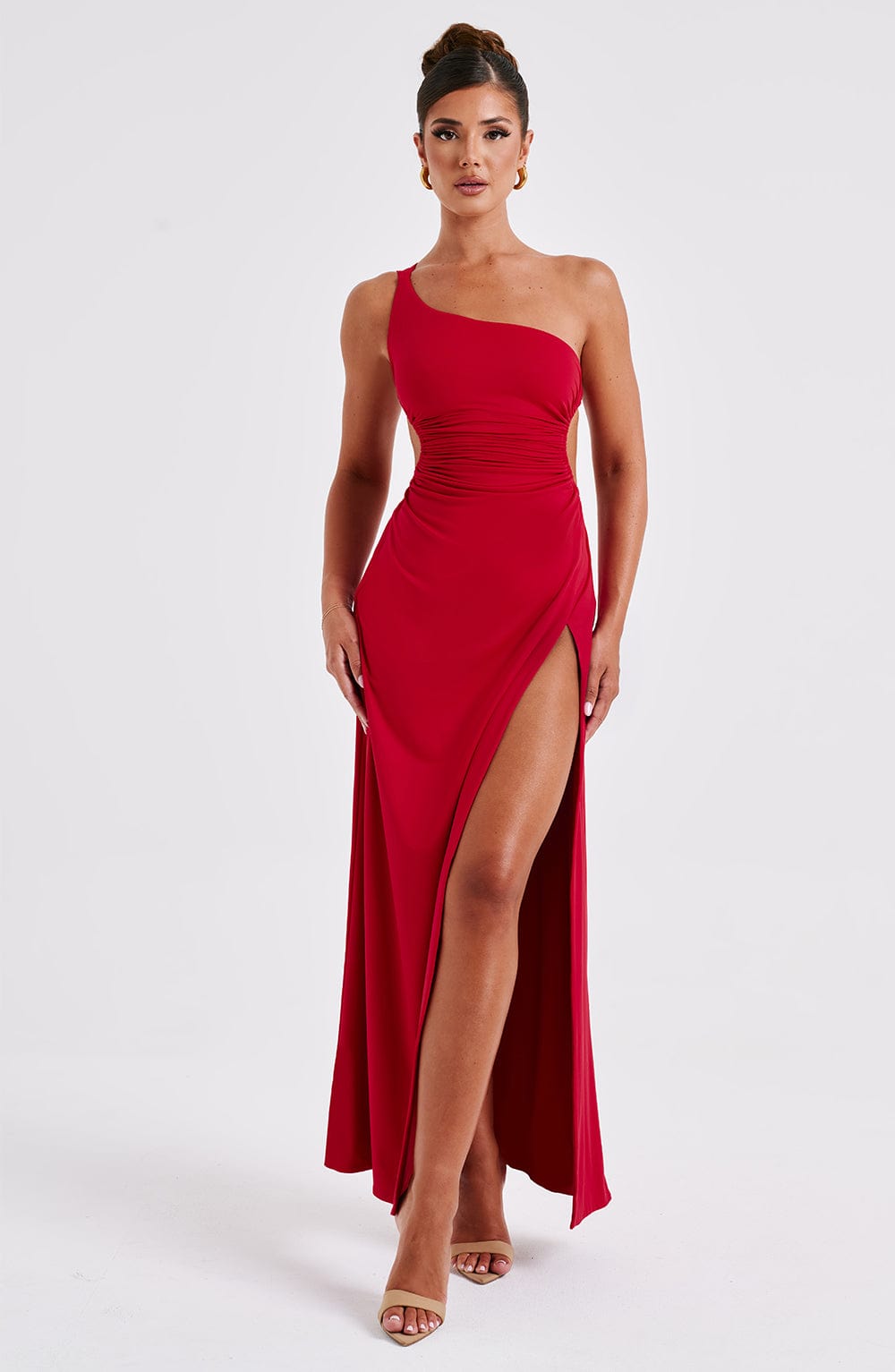 Alecia Maxi-jurk - Rood