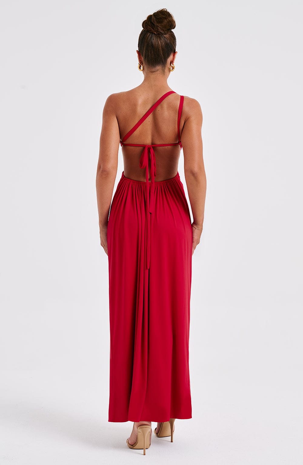 Alecia Maxi-jurk - Rood