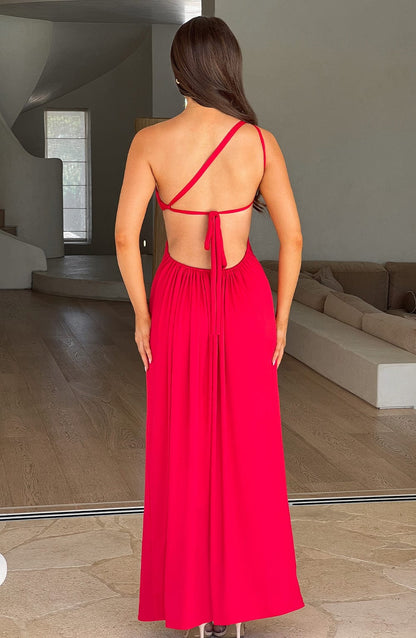 Alecia Maxi-jurk - Rood