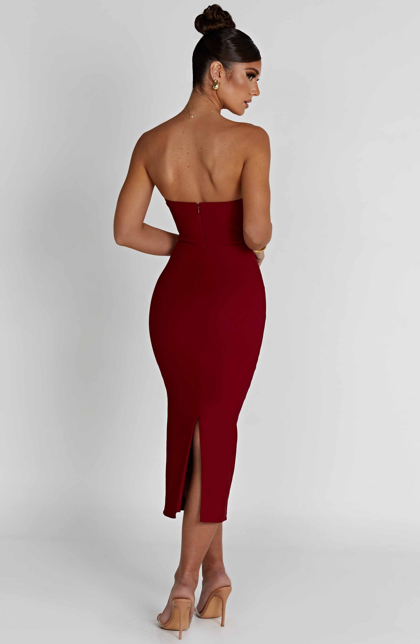 Amore Midi-jurk - Rood