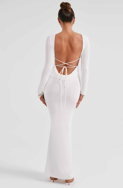 Anastassia Maxi Dress - Ivory