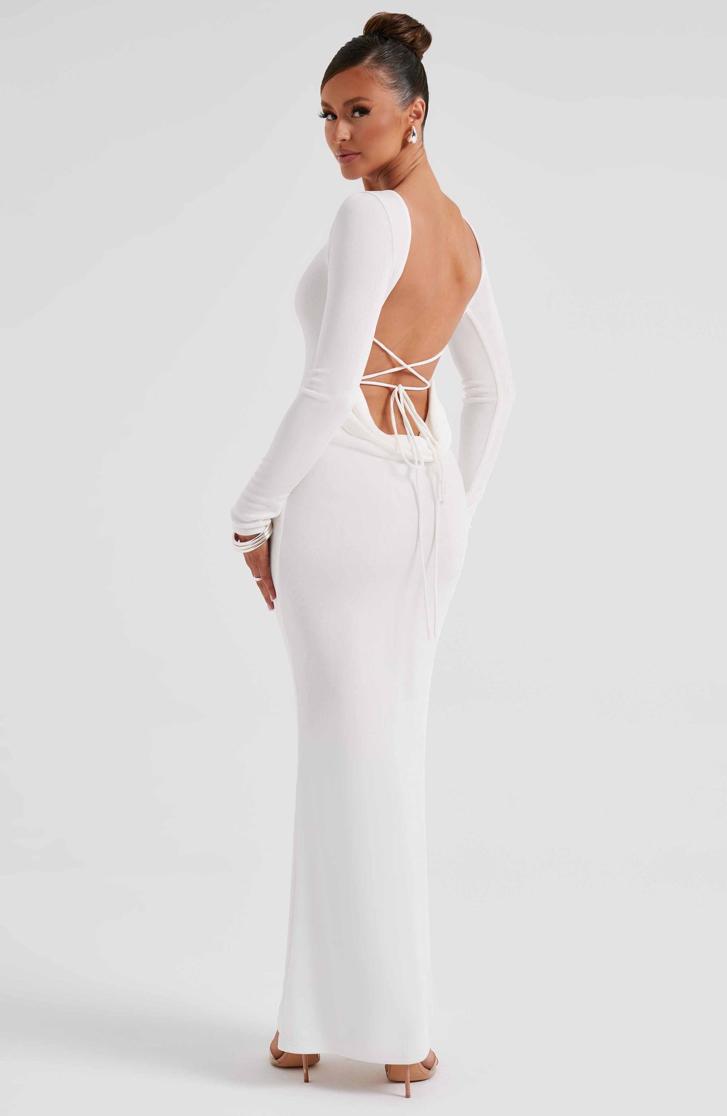 Anastassia Maxi Dress - Ivory