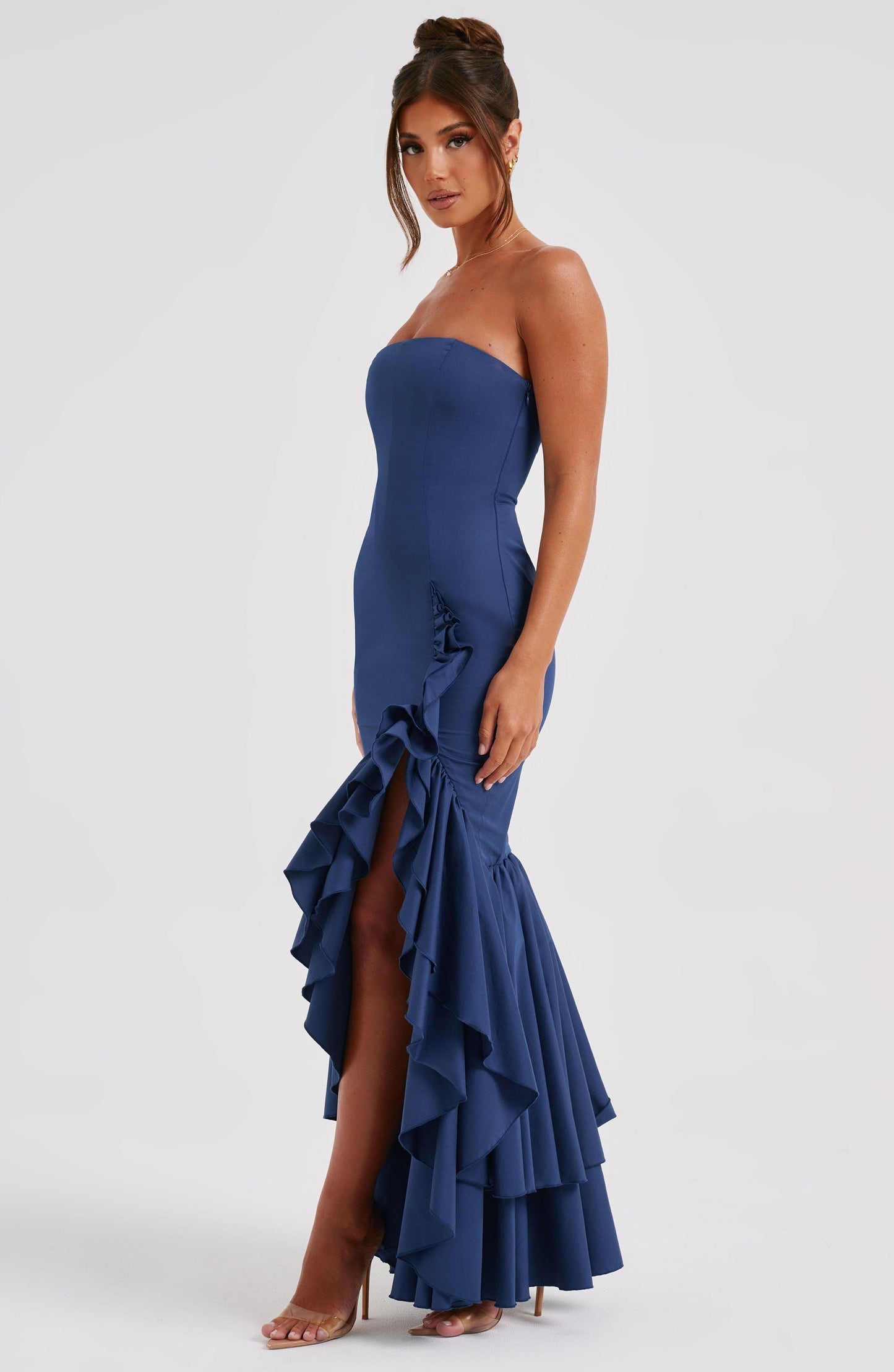 Angelina Maxi-jurk - Marine