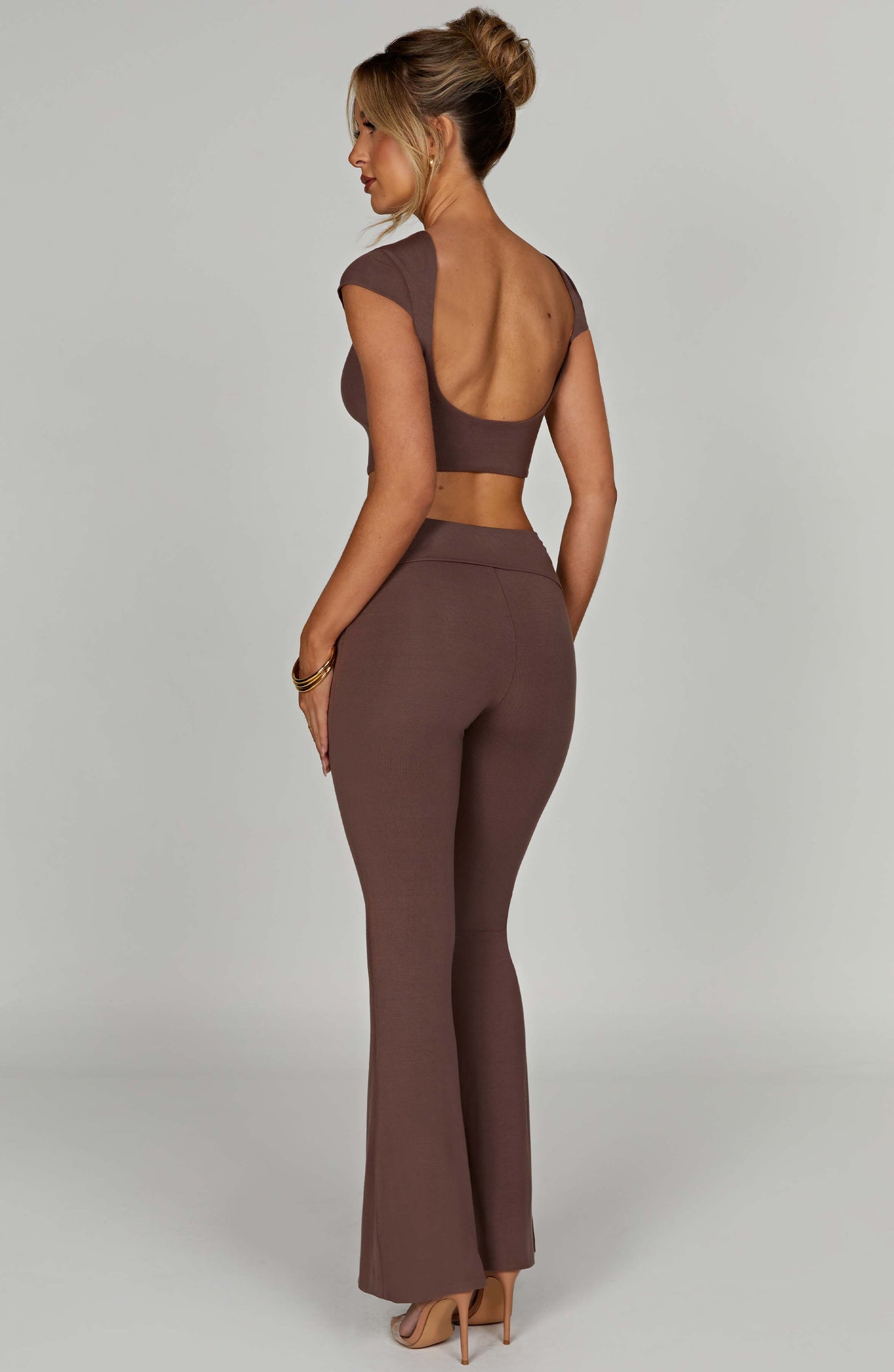 Anika Top - Chocolade