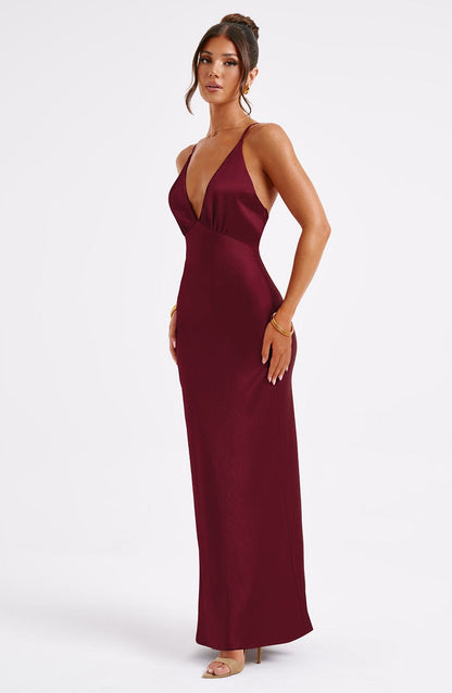 Anja Maxi-jurk - Bordeaux