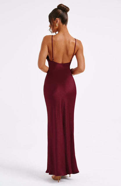 Anja Maxi-jurk - Bordeaux