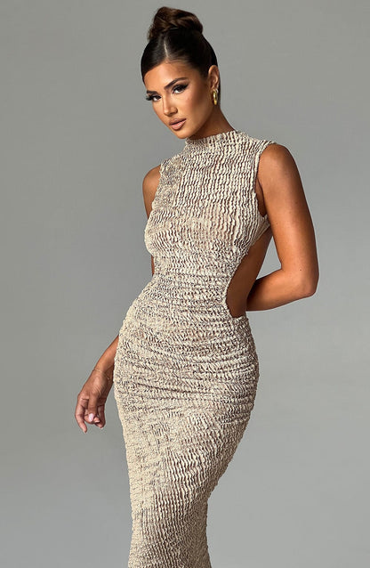 Aphrodite Midi-jurk - Beige