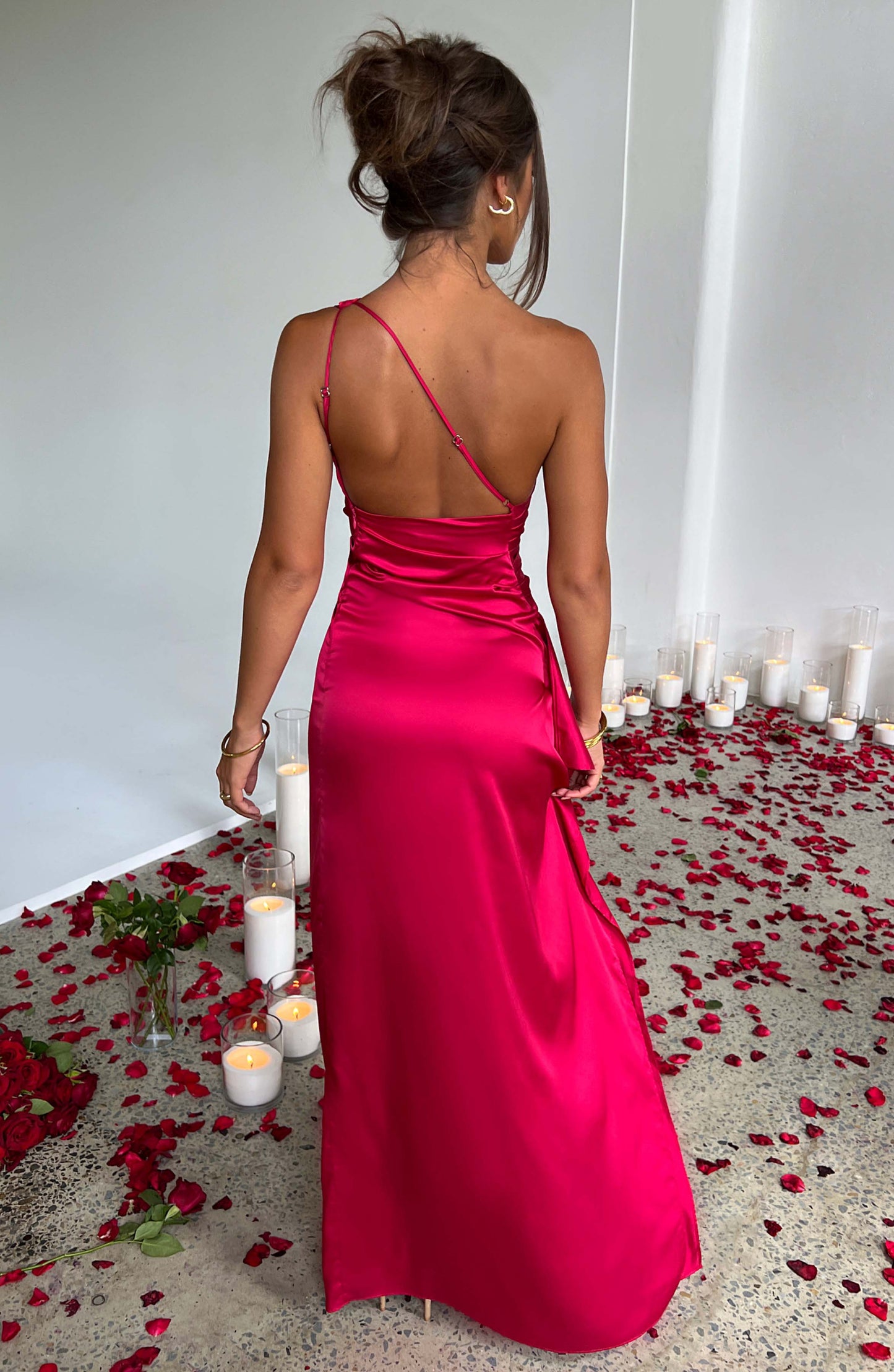 Ariel Maxi-jurk - Rood