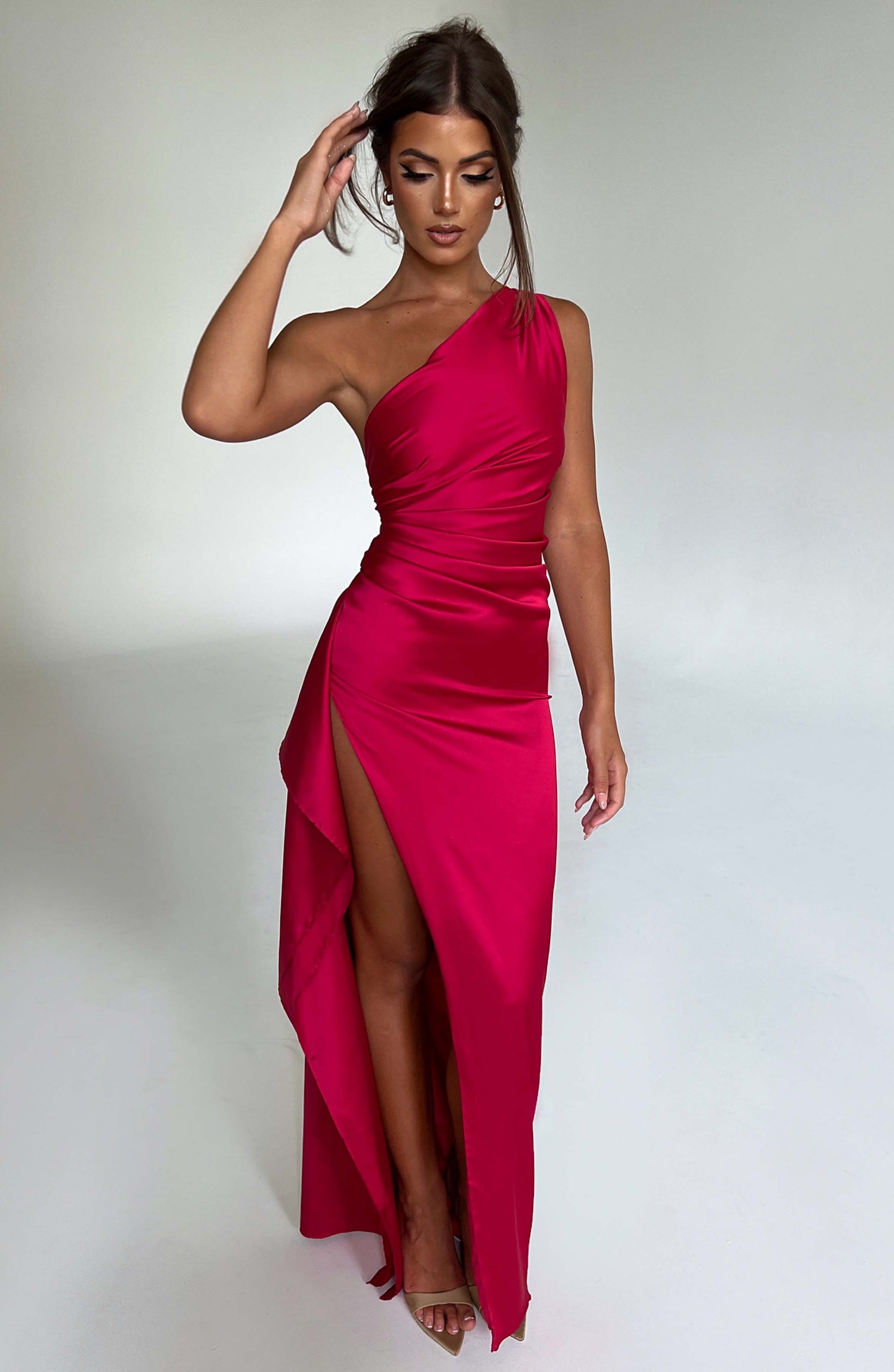 Ariel Maxi-jurk - Rood