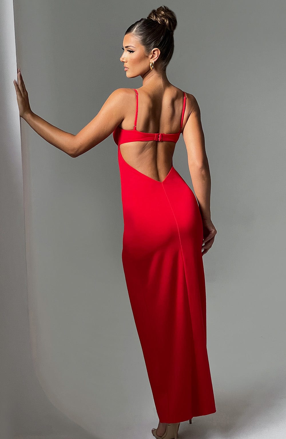 Asteria Maxi-jurk - Rood