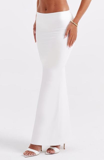 Astrid Maxi Skirt - White