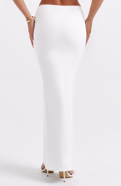 Astrid Maxi Skirt - White