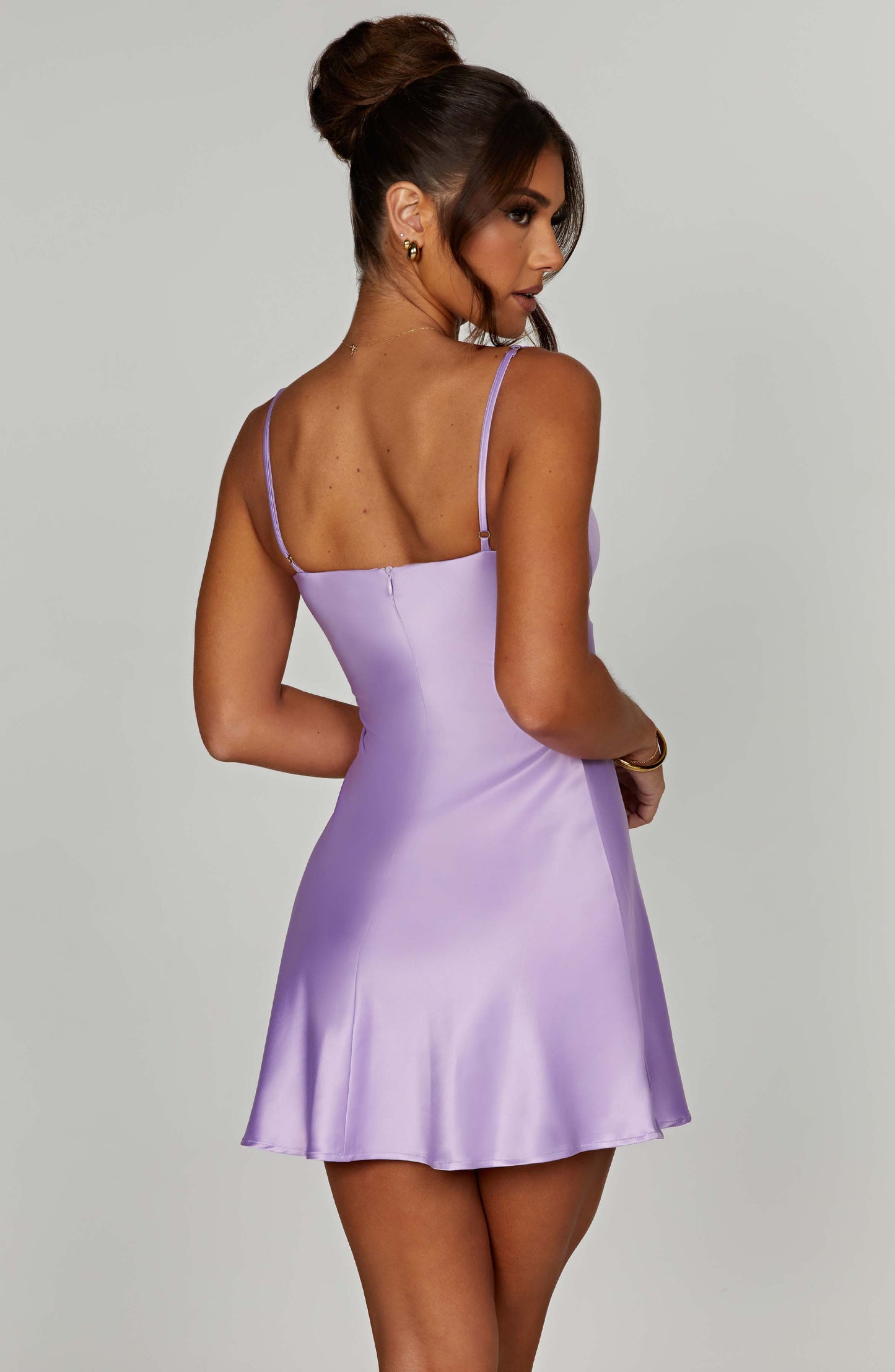 Azaria Mini Dress - Purple