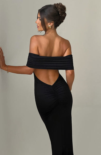 Belinda Maxi Dress - Black