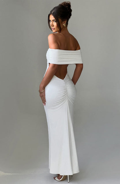 Belinda Maxi Dress - White