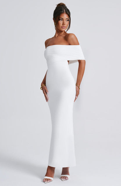 Belinda Maxi Dress - White