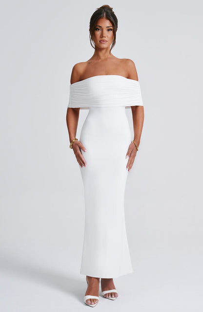 Belinda Maxi Dress - White