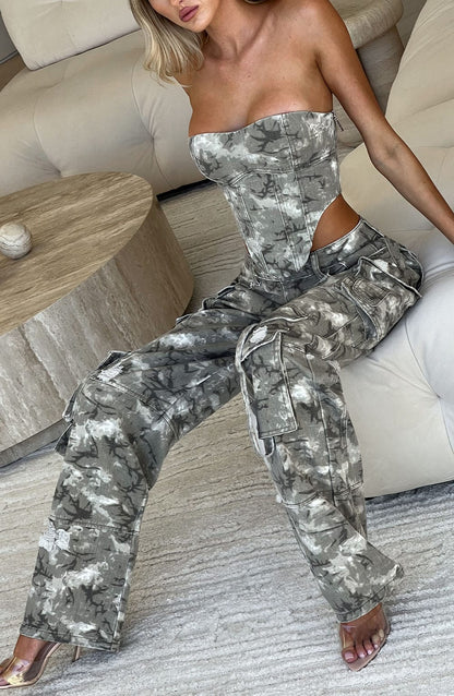 Brooklyn Cargobroek - Camo-print