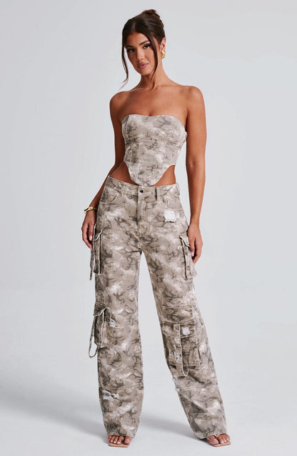 Brooklyn Cargobroek - Camo-print