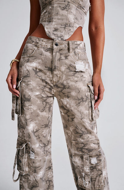 Brooklyn Cargobroek - Camo-print