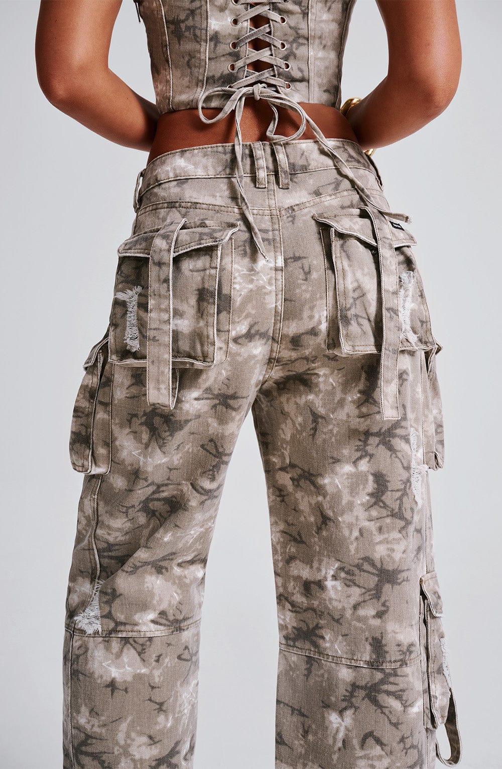 Brooklyn Cargobroek - Camo-print