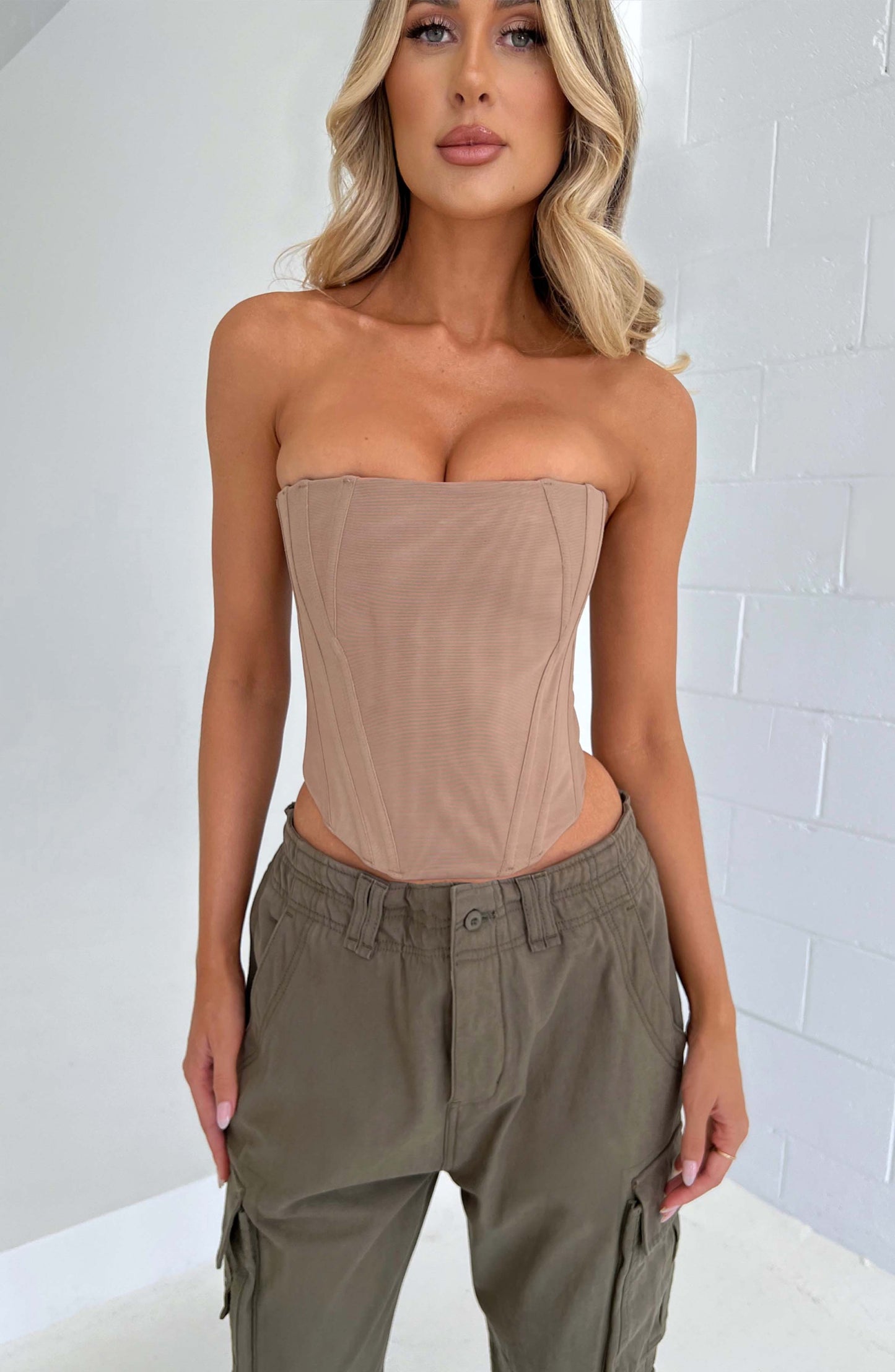 Cami-korset - Beige