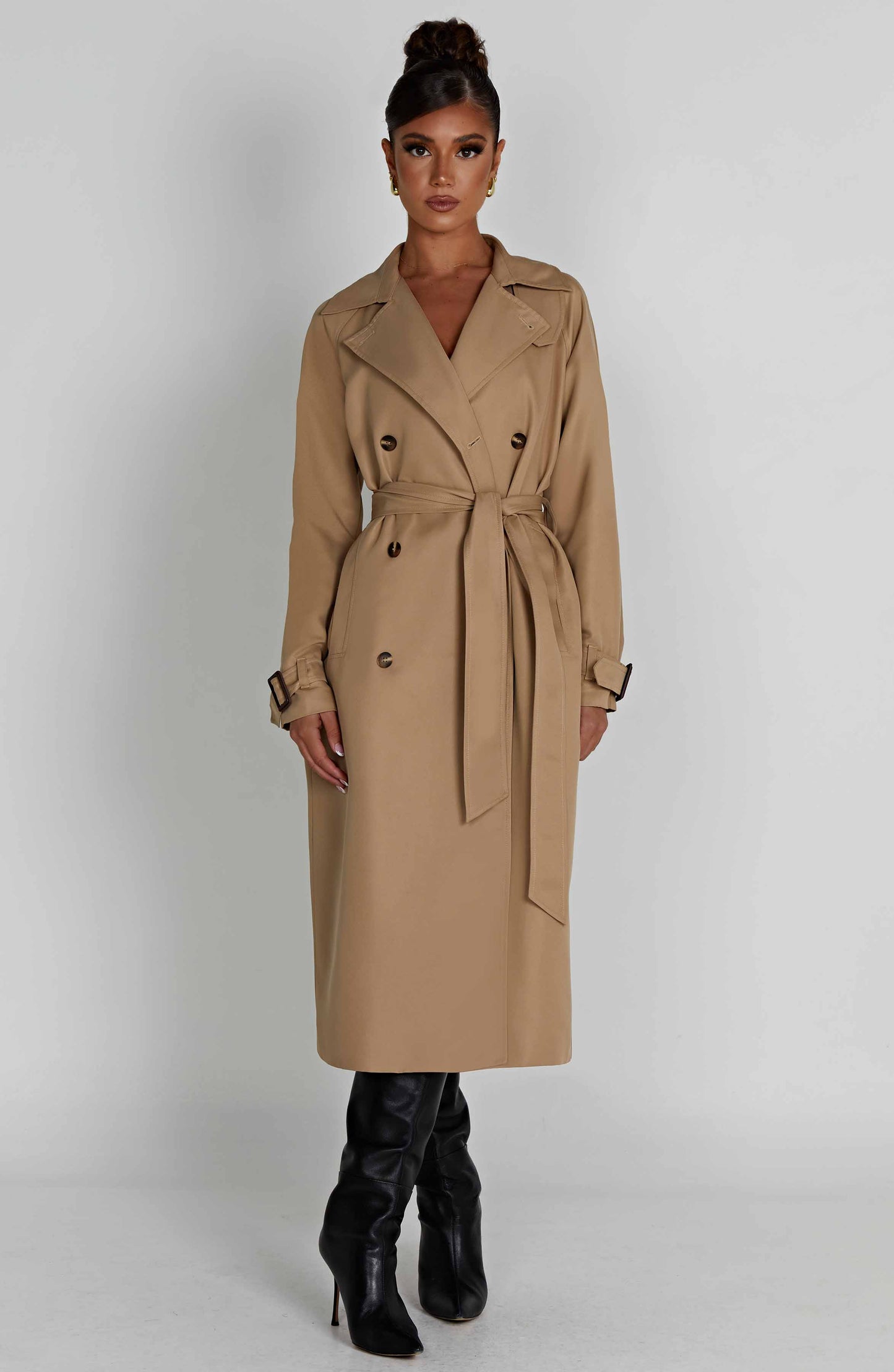 Camila Trench Coat - Beige