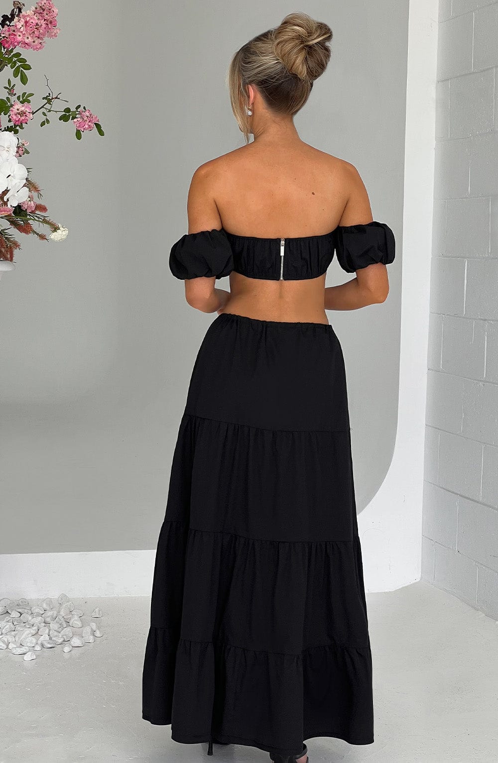 Carmen Maxi Skirt - Black