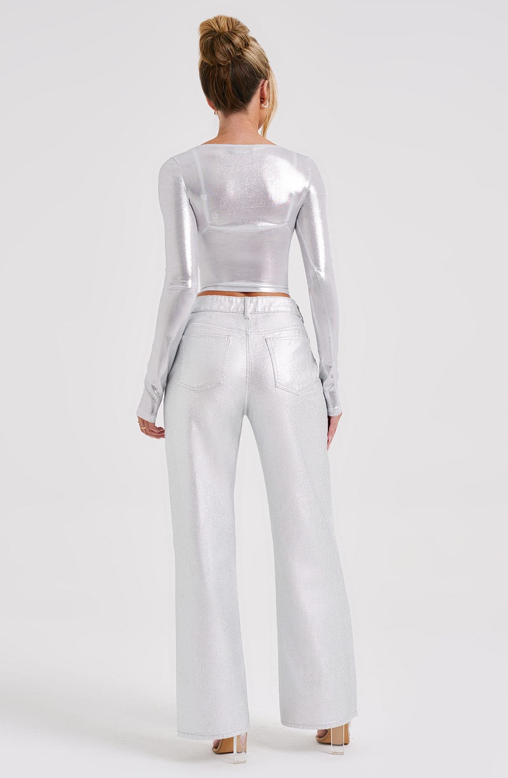 Cassidy Pant - Silver