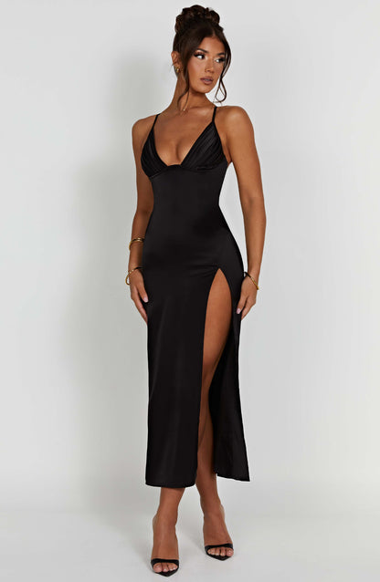 Cece Midi Dress - Black