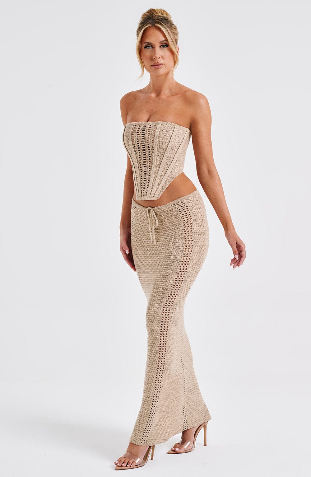 Chayenne Maxi Skirt - Beige