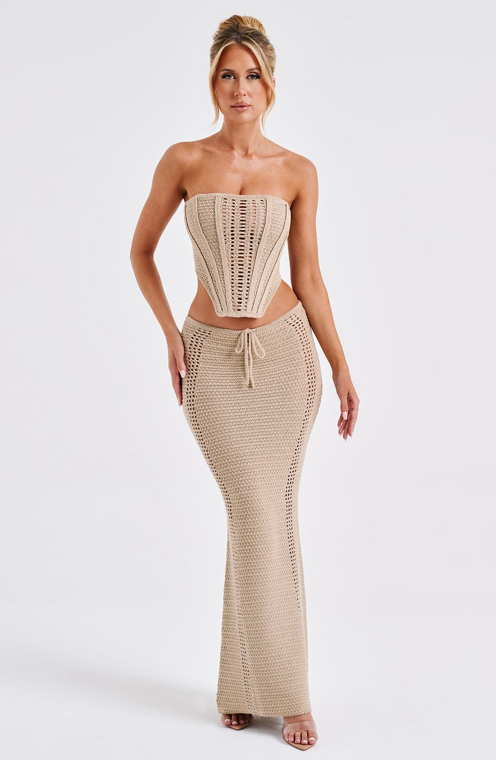 Chayenne Maxi Skirt - Beige