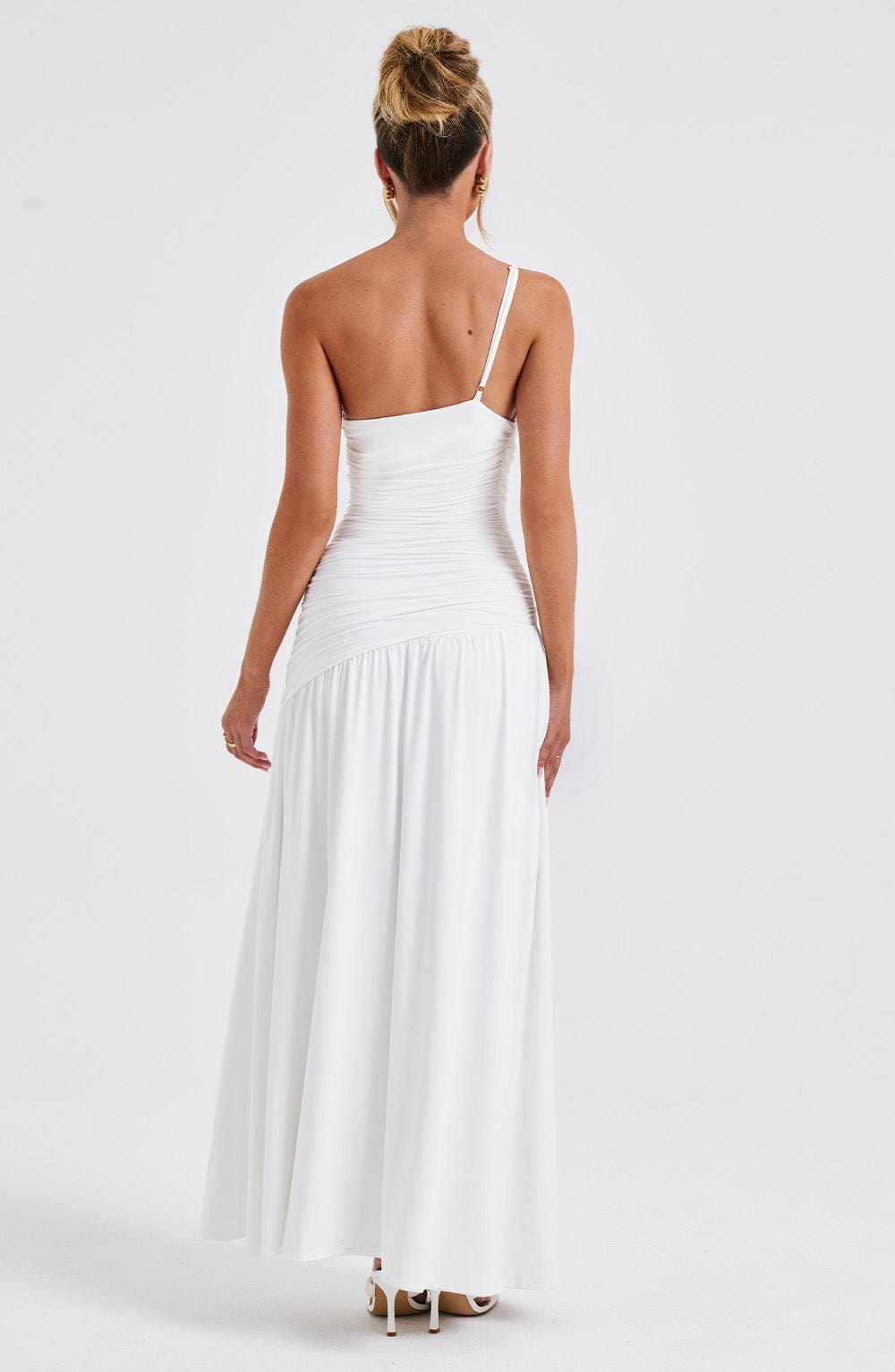 Claudia Maxi-jurk - Wit