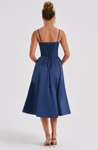 Daisey Midi-jurk - Marine