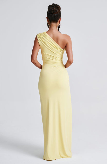 Delaney Maxi Dress - Lemon