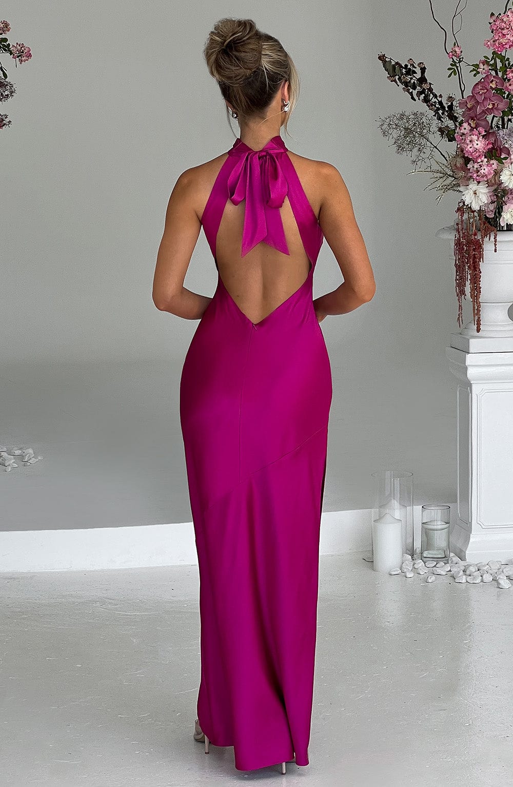 Etta Maxi Dress - Hot Pink