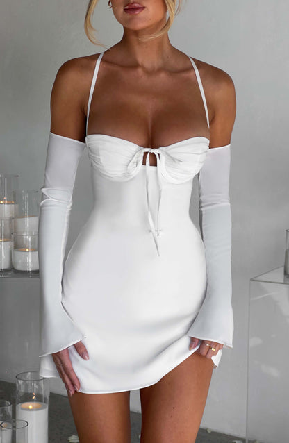 Fiona Mini Dress - Ivory