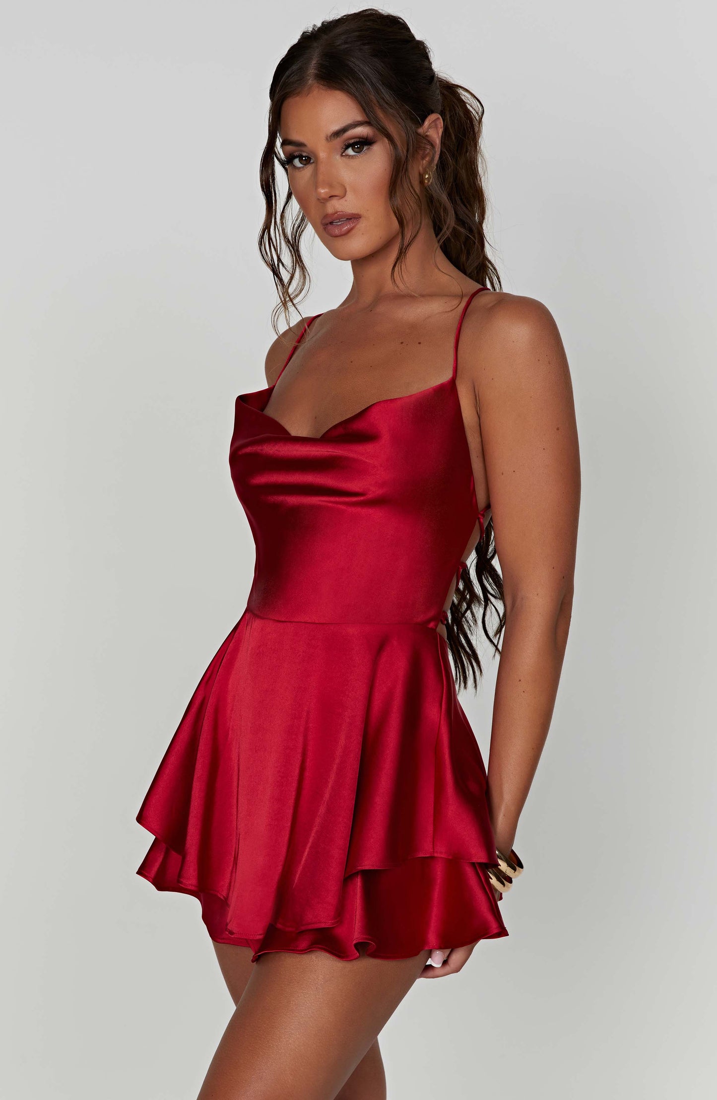 Florence Playsuit - Red